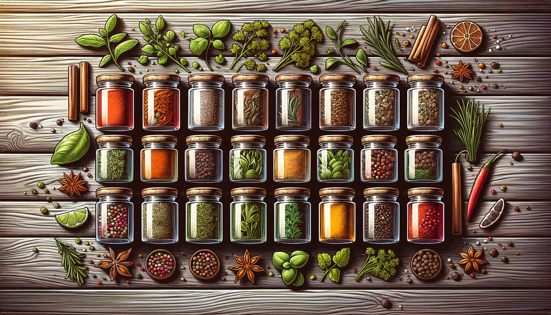 Diversity of nutrients in natural herbs and spices