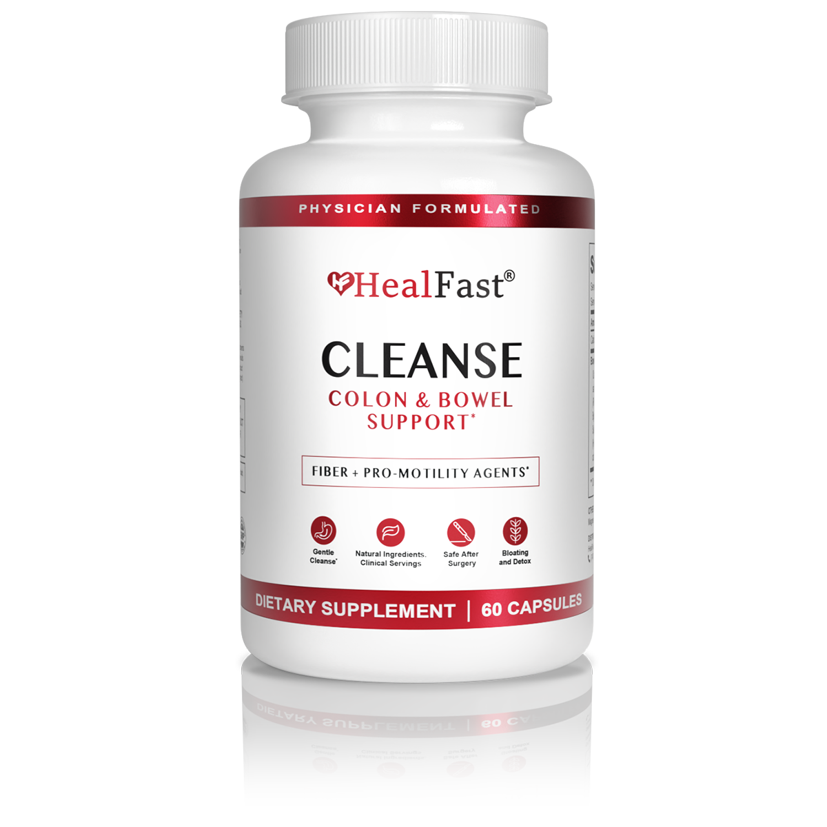 HealFast Cleanse Detox and Recovery Support Supplement
