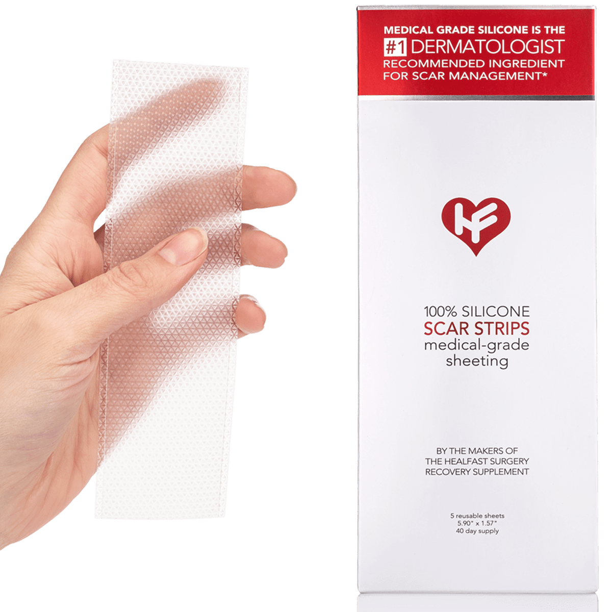 Medical Grade Scar Sheeting: Strips