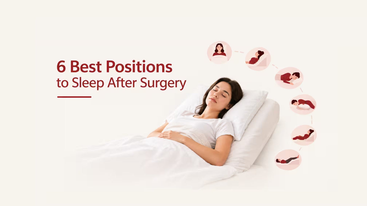 Best Positions to Sleep after Surgery