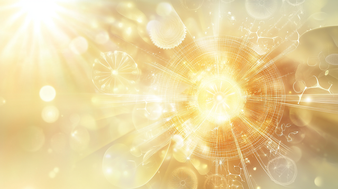 Scientific visualization of vitamin D's cellular impact on skin healing process