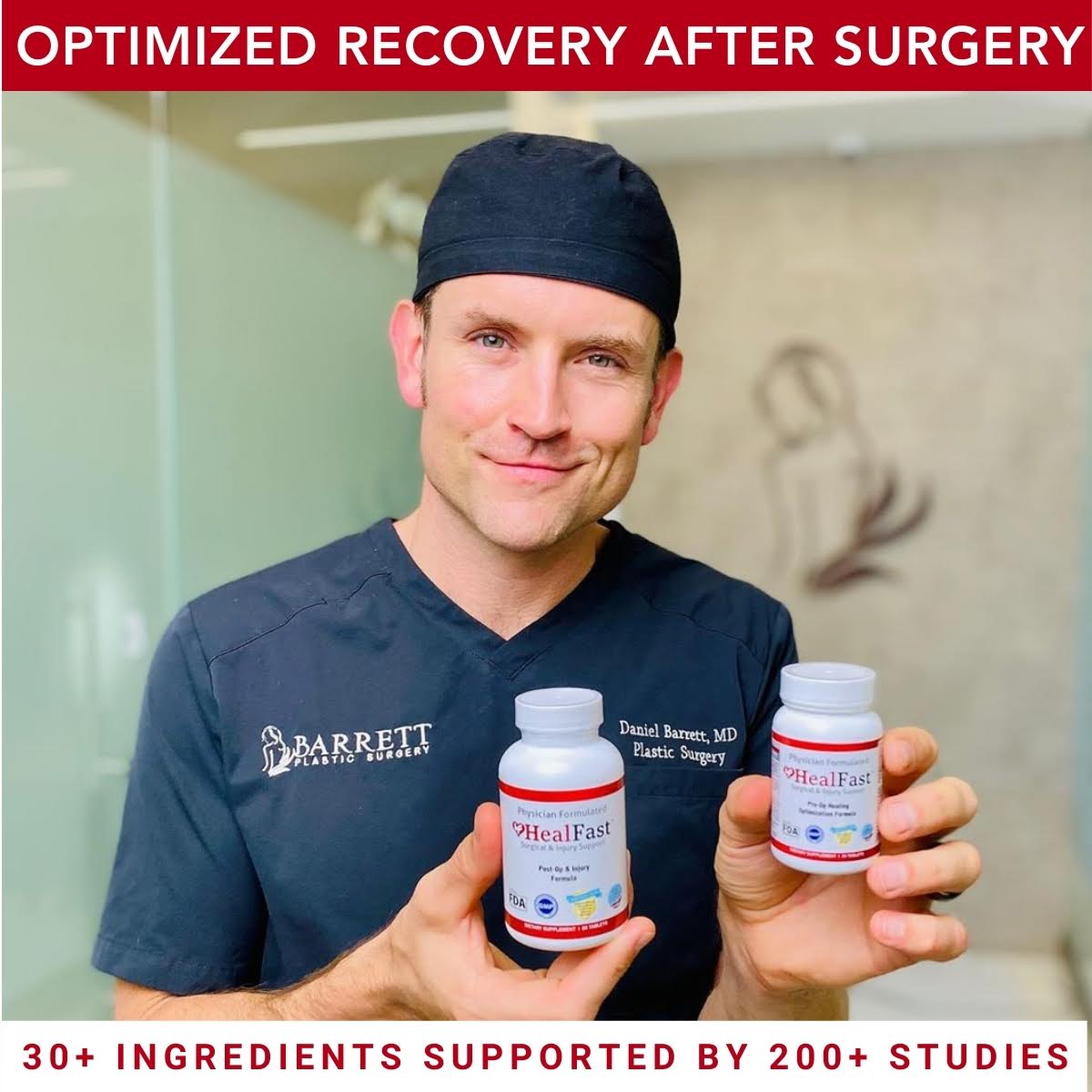 HealFast Nutrition for Post-Surgery & Injury Recovery WS