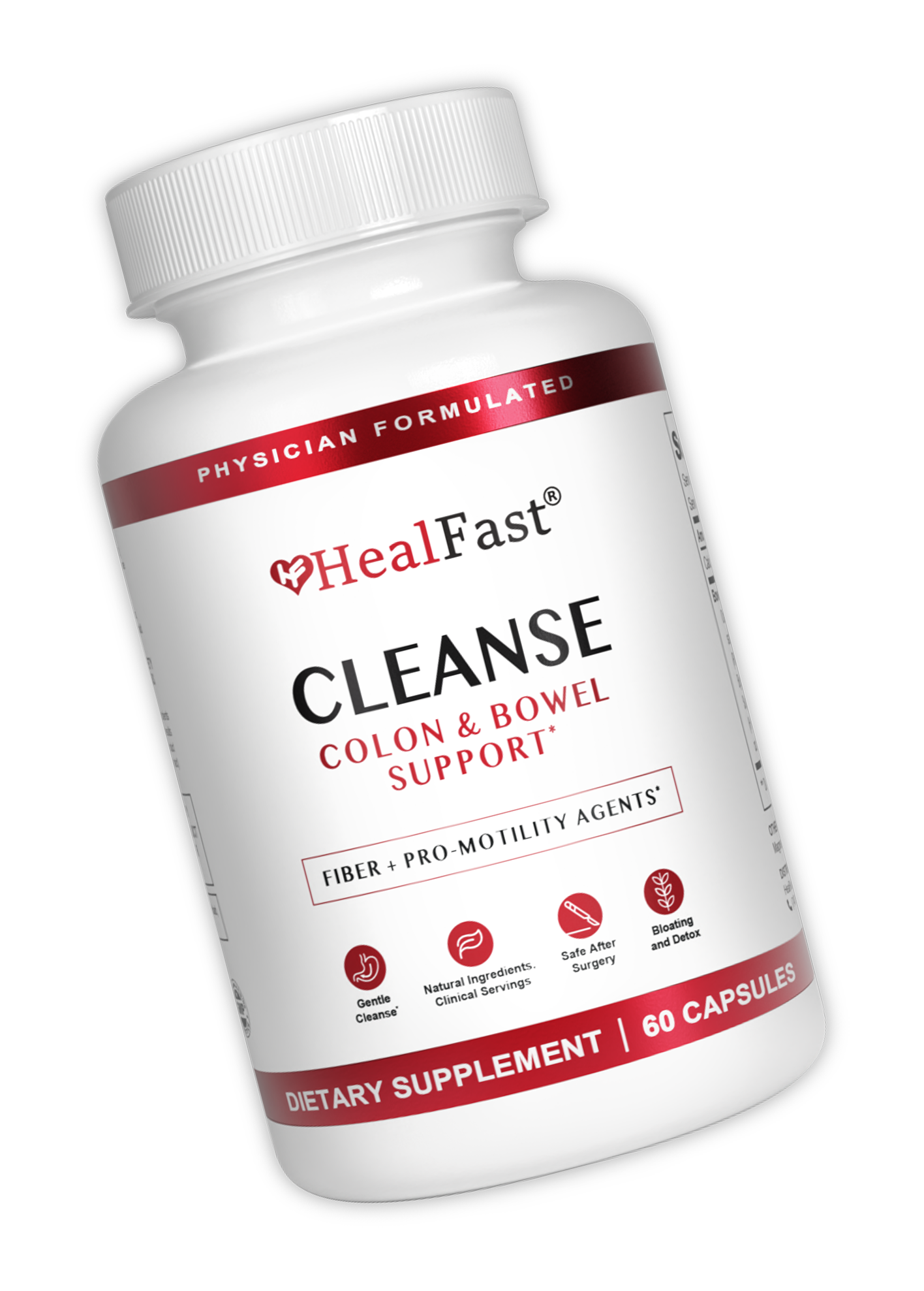Cleanfast Drug HealFast Cleanse Detox and Recovery Support Supplement