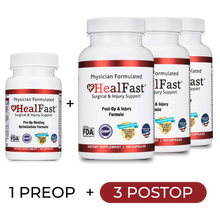 Load image into Gallery viewer, HealFast Pre &amp; Post Surgery &amp; Injury Recovery Supplements
