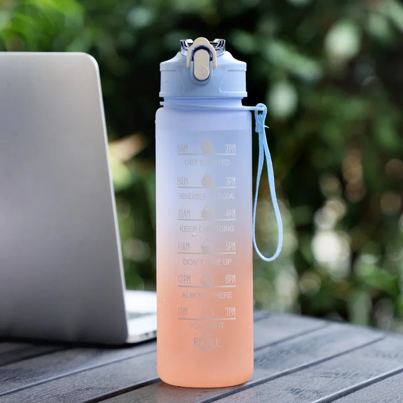 Motivational Water Bottle - 900 ml