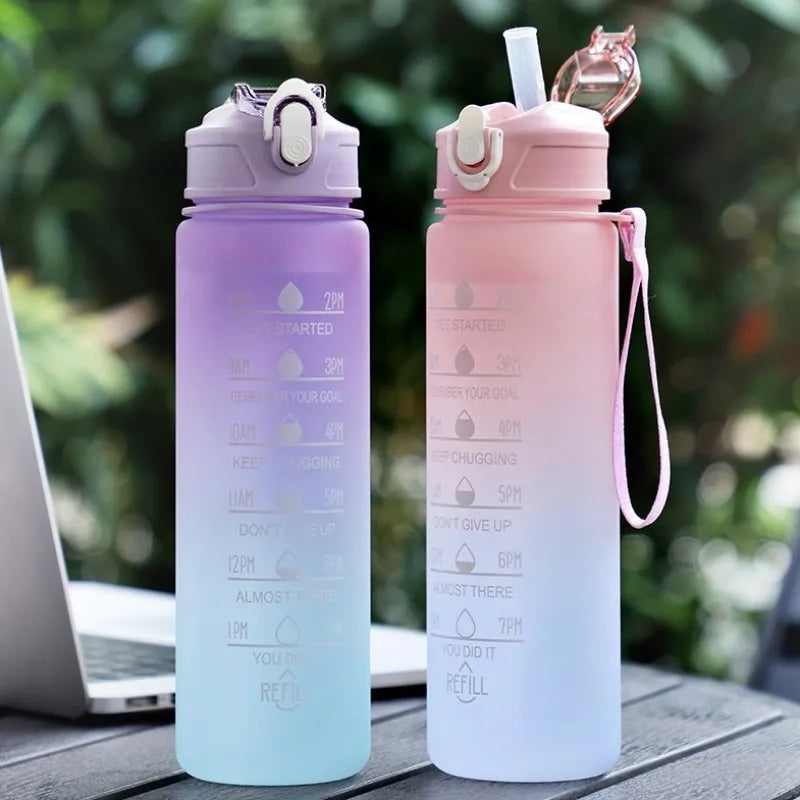 Motivational Water Bottle - 900 ml