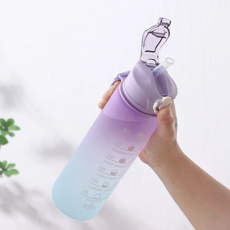 Motivational Water Bottle - 900 ml