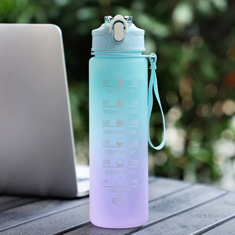 Motivational Water Bottle - 900 ml