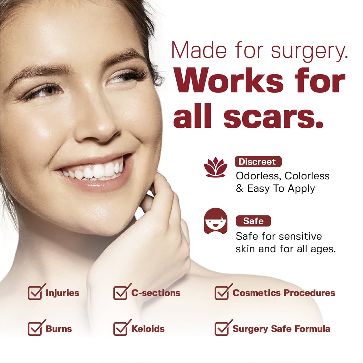 C-section Recovery Silicone Sheets Wifamy Silicone Scar Sheets - Medical Grade For C-Section & Surgery Recovery 1.5M Roll Scar Away Tape C-section Recovery Silicone Sheets Wifamy Silicone Scar Sheets - Medical Grade For C-Section & Surgery Recovery 1.5M Roll Scar Away Tape