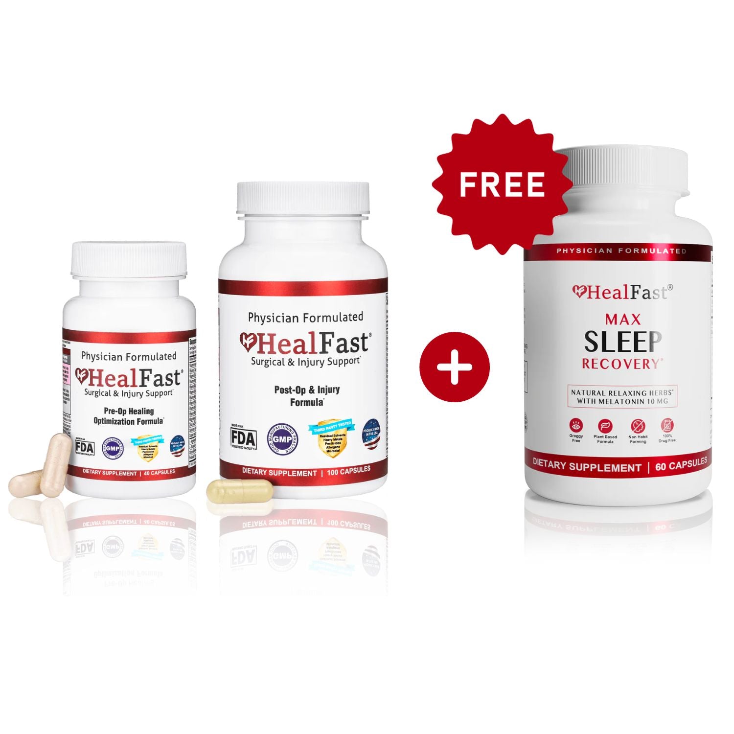 HealFast Complete Recovery + Sleep Bundle